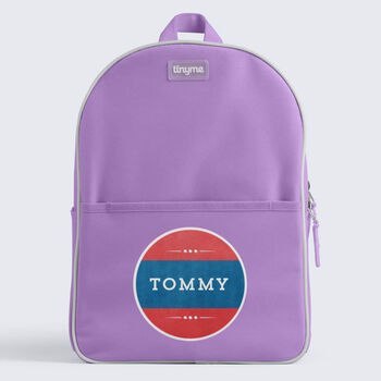 Personalised Authentic Design Kids Everyday Backpack, 8 of 9