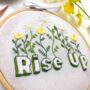Rise Up Beginners Embroidery Kit, thumbnail 8 of 12