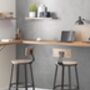 Tall Bar Stools With Backrest For Kitchen, thumbnail 4 of 11