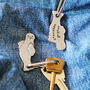 'Seal Of Approval' Keyring, thumbnail 2 of 5