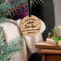 Personalised First Christmas Married Decoration, thumbnail 1 of 5