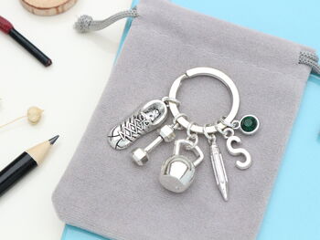 Personalised Personal Trainer Keyring Pt Thank You Gift, 6 of 10