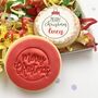Personalised Bauble Biscuit Set, thumbnail 2 of 3