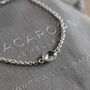Crystal Quartz And Sterling Silver Chain Bracelet, thumbnail 1 of 6