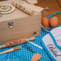 Luxury Wooden Personalised Baking Set, thumbnail 4 of 11