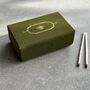 Ultimate Companion Refillable Matchbox With Golden Bee Motif, thumbnail 12 of 12