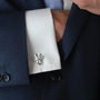 Personalised Ski And Pole Cufflinks, thumbnail 2 of 8