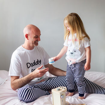 Personalised Daddy And Me Matching Bear Pyjamas, 4 of 12