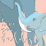 Father's Day Card With Elephants, thumbnail 2 of 2