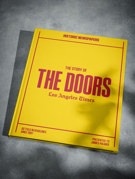 The Doors Personalised Gift Music Legend Deluxe Tribute Book, 10 of 11