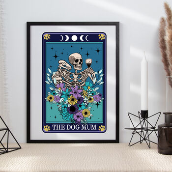 Tarot Dog Mum Typographical Print, 7 of 7