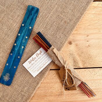 Handmade Winter Dawn And Dusk Incense Ritual Bundle, 5 of 10