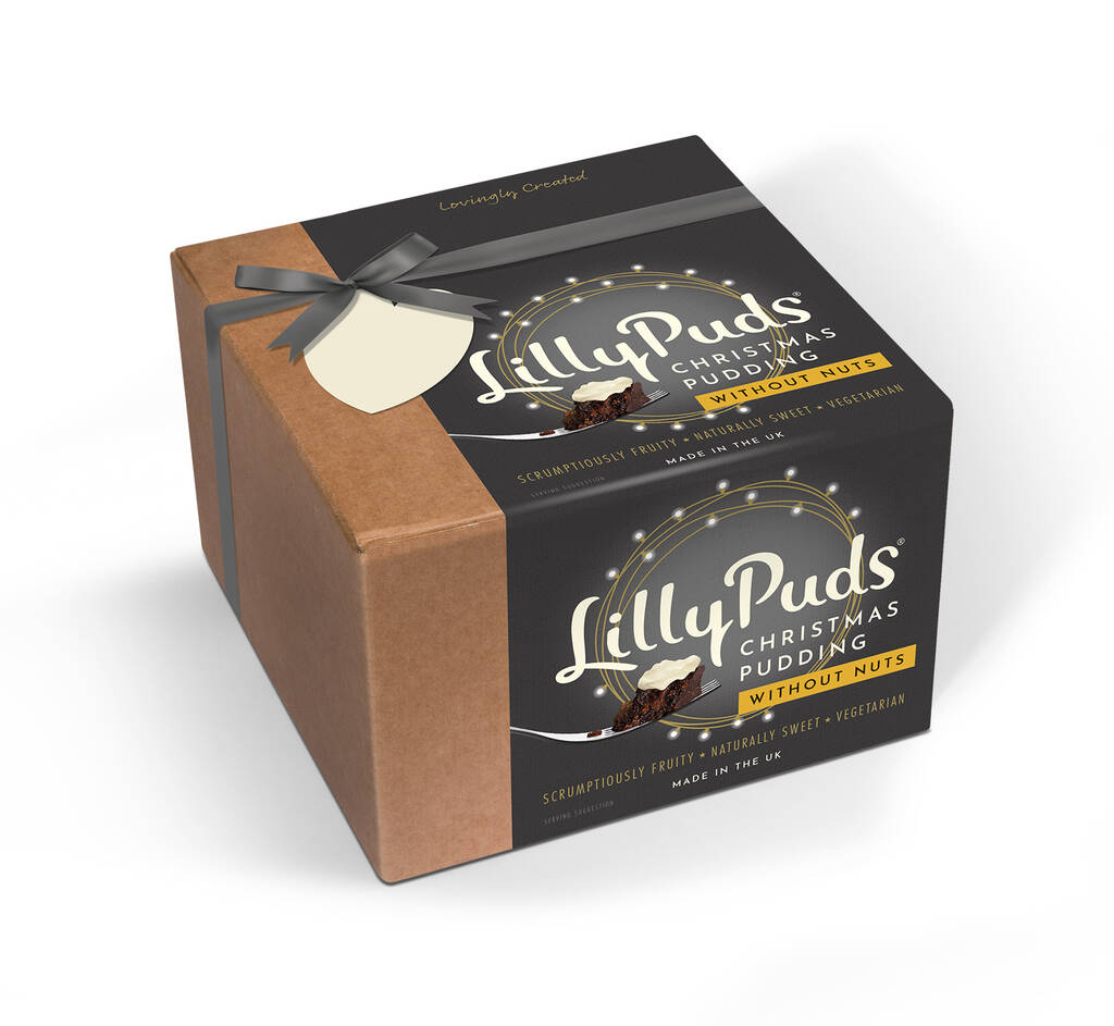 Lilly Puds Christmas Pudding Without Nuts By LillyPuds