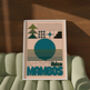 Mambos Ibiza Club Print | Poster | Wall Art | Geometric | Dj | Clubbing | Patterned | Bauhaus | Print | House Music, thumbnail 6 of 8