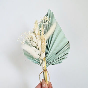 Palm Spear Dried Flowers Cake Topper Set, 5 of 10