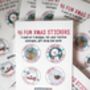 Cute Xmas Sticker Pack For Cards, Parcels, Gift Wrap, thumbnail 7 of 7