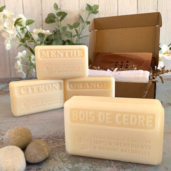 Handmade “Natural” Collection French Soap Gift Set, 4 of 7