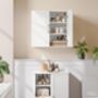 Wall Mounted Bathroom Cabinet With Adjustable Shelves, thumbnail 2 of 7