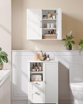 Wall Mounted Bathroom Cabinet With Adjustable Shelves, 2 of 7