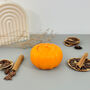 Orange Autumn Pumpkin Trinket Dish Halloween Decoration, thumbnail 1 of 10