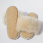 Alpaca Fur Slides, thumbnail 5 of 12