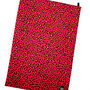 Leopard Print Handmade Tea Towel, thumbnail 8 of 11