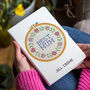 Cross Stitch 'Best Mum' Personalised Notebook, thumbnail 4 of 7