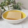 Handmade Yellow Pottery Oval Soap Dish, thumbnail 6 of 7