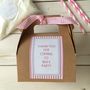 Pink Stripe Baking Kit Party Bag, thumbnail 1 of 3