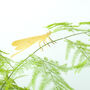 Bugs Plant Decorations Set Of Three Damselfly, Grasshopper, Caterpillar, thumbnail 2 of 4