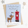 Sending Love At Christmas Personalised Card, thumbnail 1 of 4