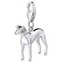 Greyhound Sterling Silver Jewellery Charm, thumbnail 3 of 8