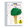 Personalised Broccoli Age Card, thumbnail 1 of 2