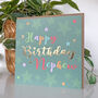 Superstar Nephew Birthday Card, thumbnail 2 of 2