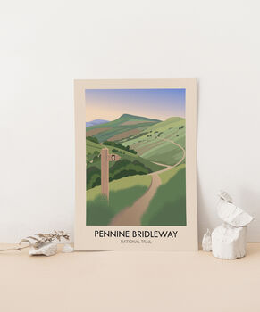 Pennine Bridleway National Trail Travel Poster, 3 of 8