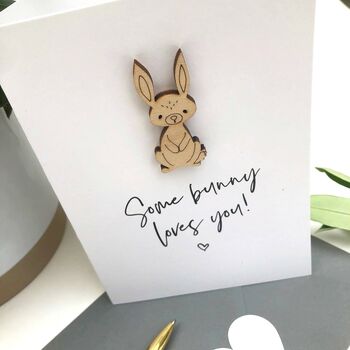 Some Bunny Loves You Card, 3 of 3