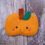 Pumpkin Felt Decoration Sewing Kit, thumbnail 2 of 6