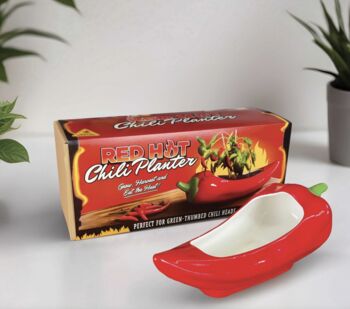 Red Hot Chili Planter, 2 of 2