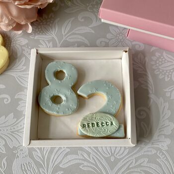Milestone Personalised Letterbox Vanilla Cookie, 10 of 12