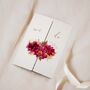 Chrysanthemum Gatefold Wedding Invitations, thumbnail 2 of 5