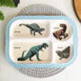 Children's Dinosaur Design Melamine Food Tray, thumbnail 1 of 6