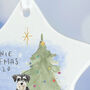Dog Christmas Tree Decoration Personalised, thumbnail 3 of 8