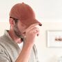 Organic Cotton Corduroy Baseball Cap, thumbnail 1 of 9