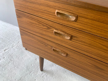 1970’s Mid Century Formica Mini Sideboard By Schreiber, 8 of 10