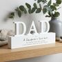 Dad Gifts Daughter's First Love Dad Ornament, thumbnail 9 of 9