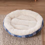 Personalised Plaid Pet Bed, thumbnail 6 of 7