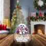 Personalised Maltese In Christmas Lights, thumbnail 9 of 10