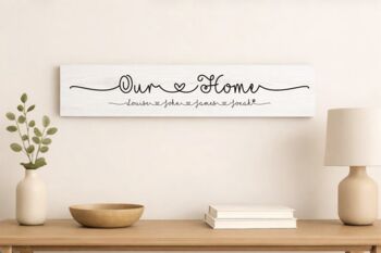 Our Home Family Wooden Sign, 2 of 5