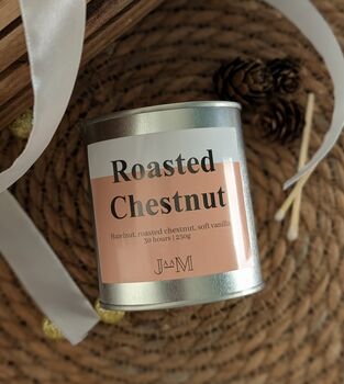 Roasted Chestnut Wood Wick Candle, 3 of 6