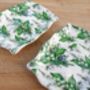 Set Of Two Soap Dishes In Lily Of The Valley Design, thumbnail 4 of 11